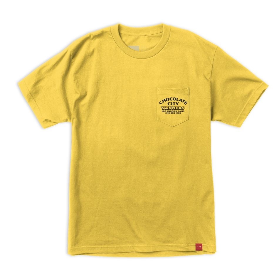 Chocolate Vanner WR41 Mustard T-Shirt [Size: S]