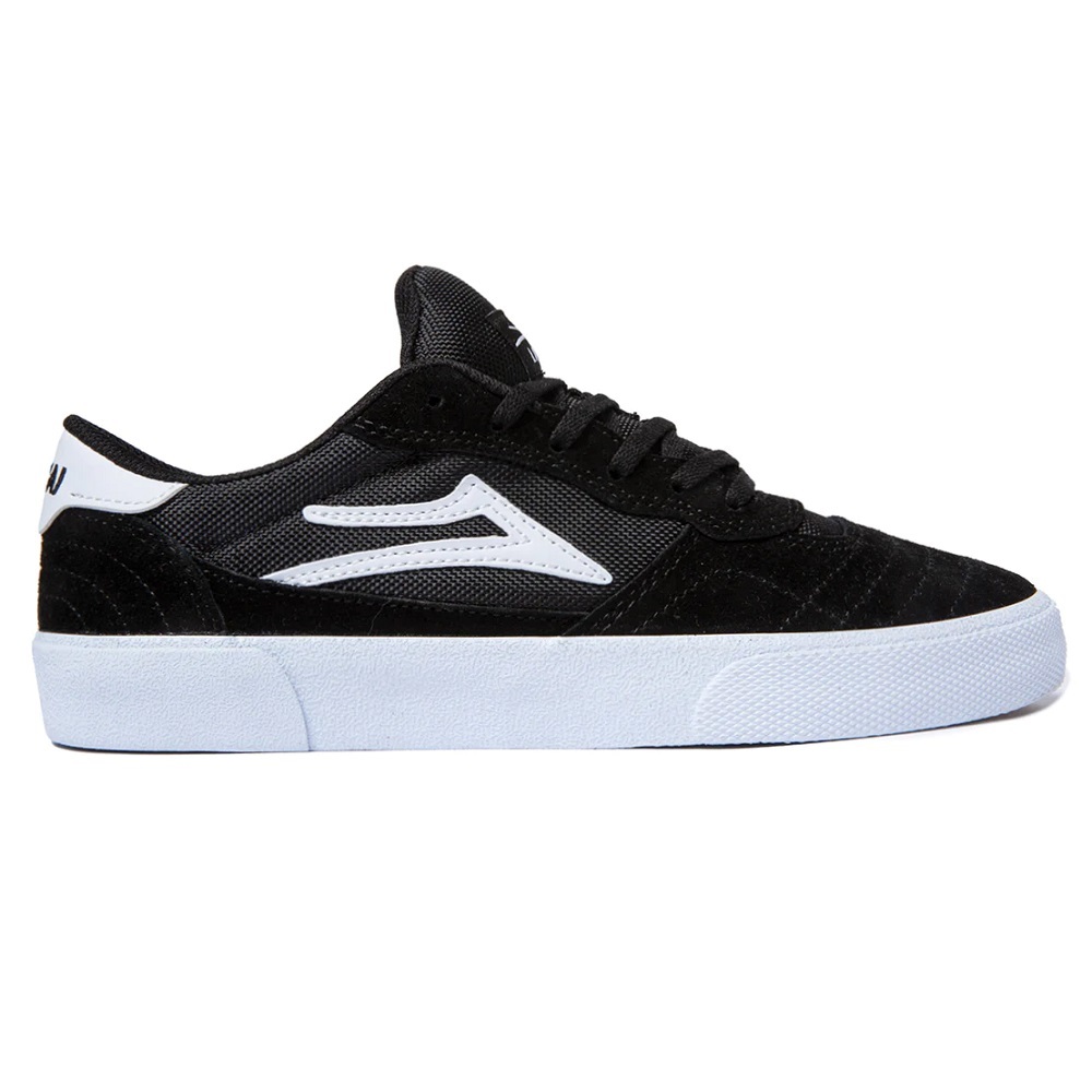 Lakai Cambridge Black White Suede Mens Skate Shoes [Size: US 9]