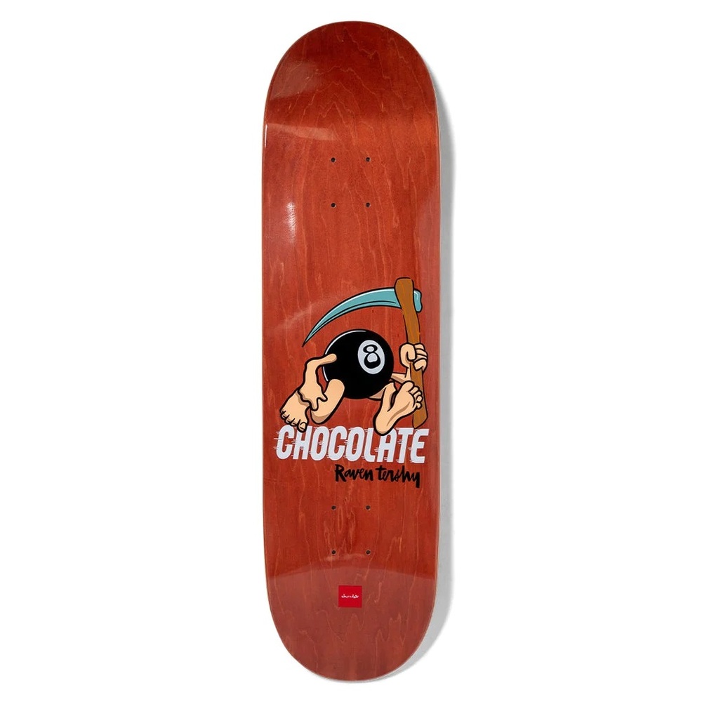 Chocolate Eightballer WR44 Raven Tershy 8.5 Skateboard Deck