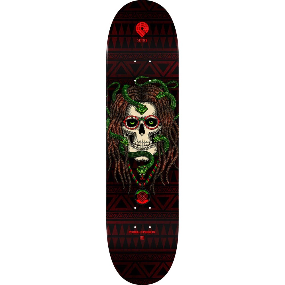 Powell Peralta Semien Skull 8.5 Skateboard Deck