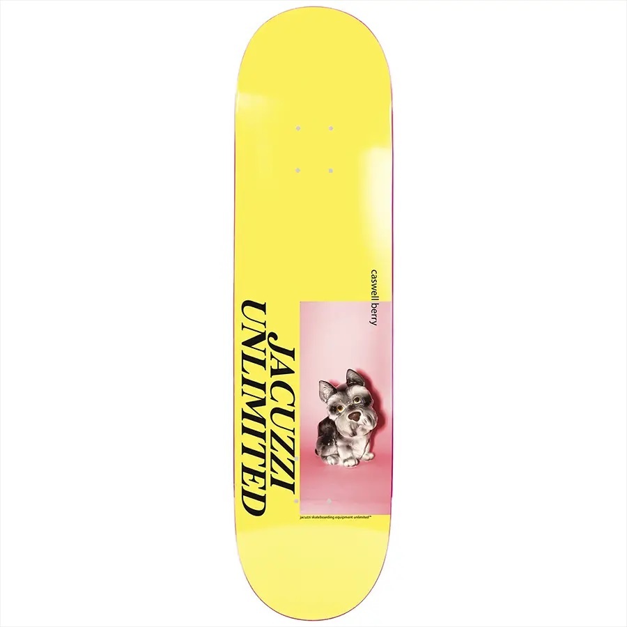 Jacuzzi Bear EX7 Caswell Berry 8.25 Skateboard Deck