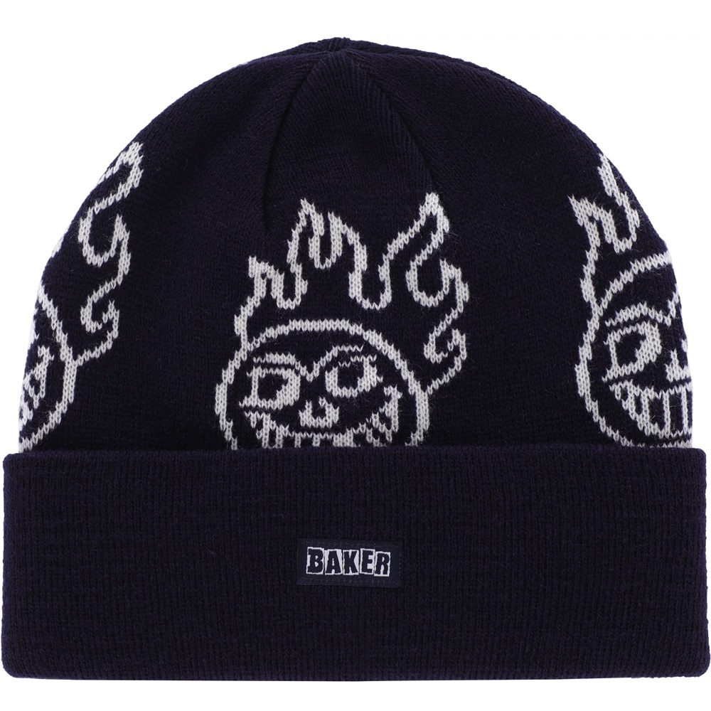 Baker Fire Jolly Navy Beanie