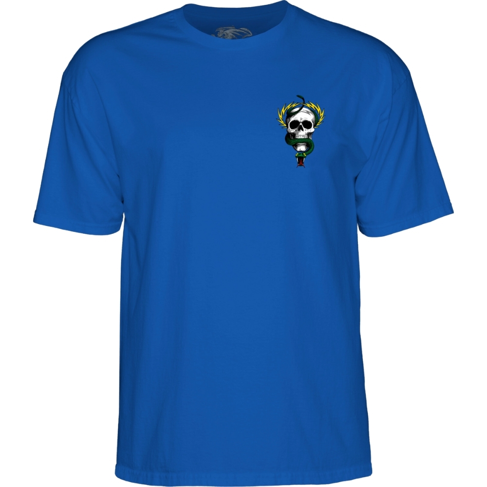 Powell Peralta Mcgill Skull & Snake Royal Blue T-Shirt [Size: L]