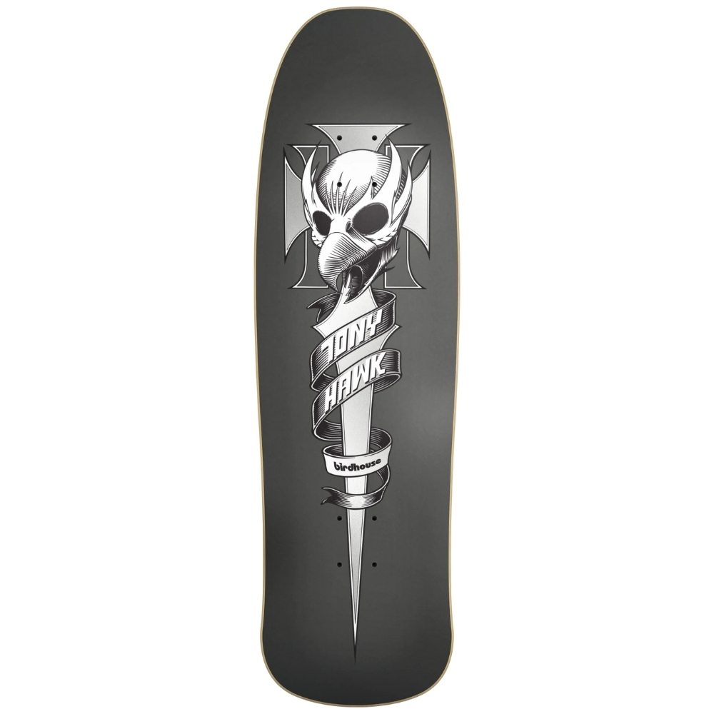 Birdhouse Old School Crest Hawk 9.375 Skateboard Deck