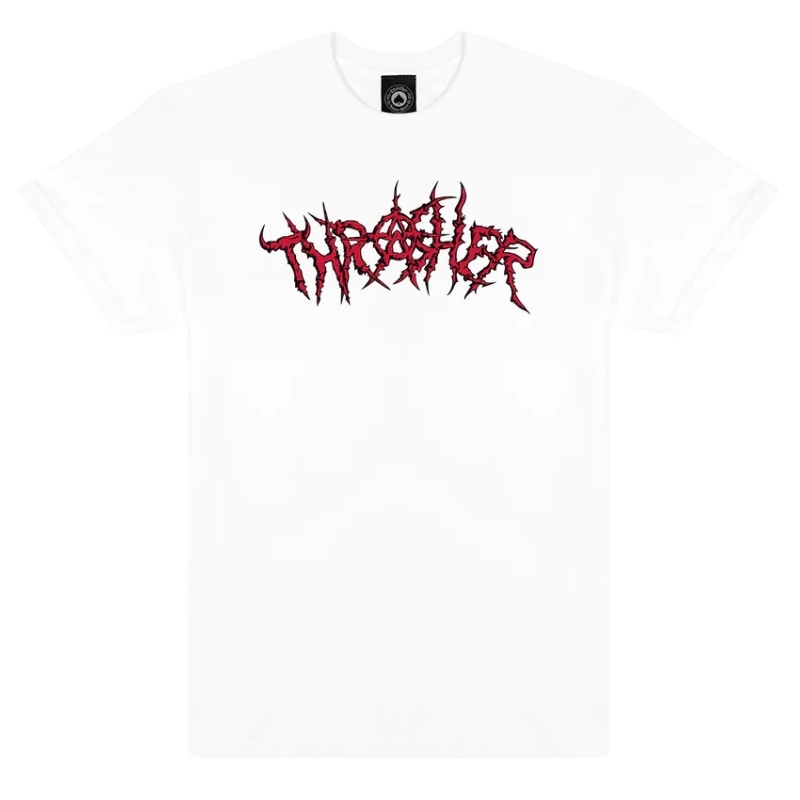 Thrasher Thorns White T-Shirt [Size: S]