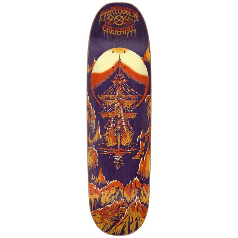 Creature Partanen Ship Of Hesh Pro 8.8 Skateboard Deck