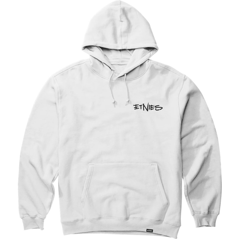 Etnies RP Woods White Hoodie [Size: L]