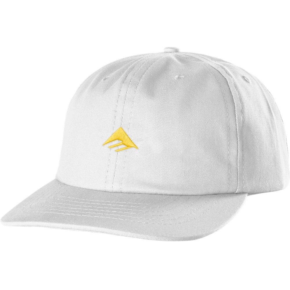 Emerica Micro Triangle White Snapback Hat