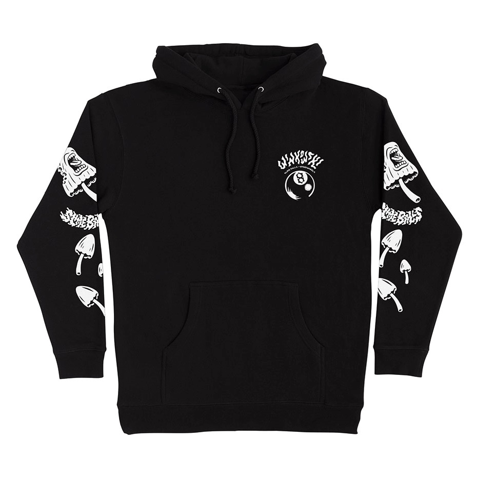 Slime Balls Winkowski Vomits Black Hoodie [Size: L]