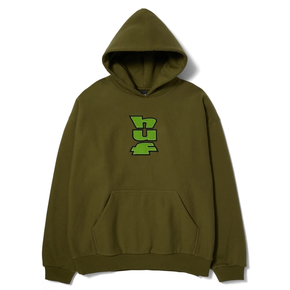 HUF Benton Fleece Dried Herb Hoodie [Size: L]