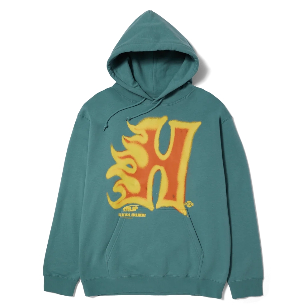 HUF Heat Wave Sage Hoodie [Size: M]