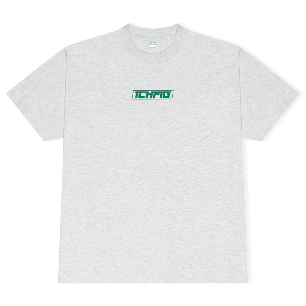 Ichpig Strike Logo White Marle Forest T-Shirt [Size: M]