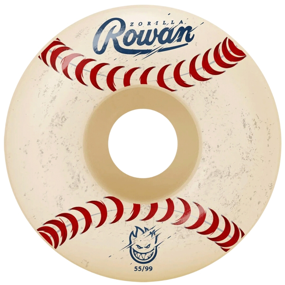 Spitfire Rowan Zorilla Spitball Radial Full F4 99D 55mm Skateboard Wheels