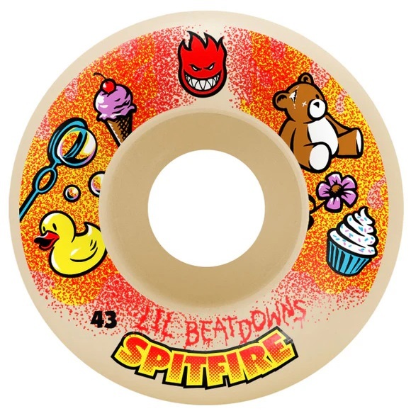 Spitfire Lil Beatdowns Classic F4 99D 43mm Skateboard Wheels