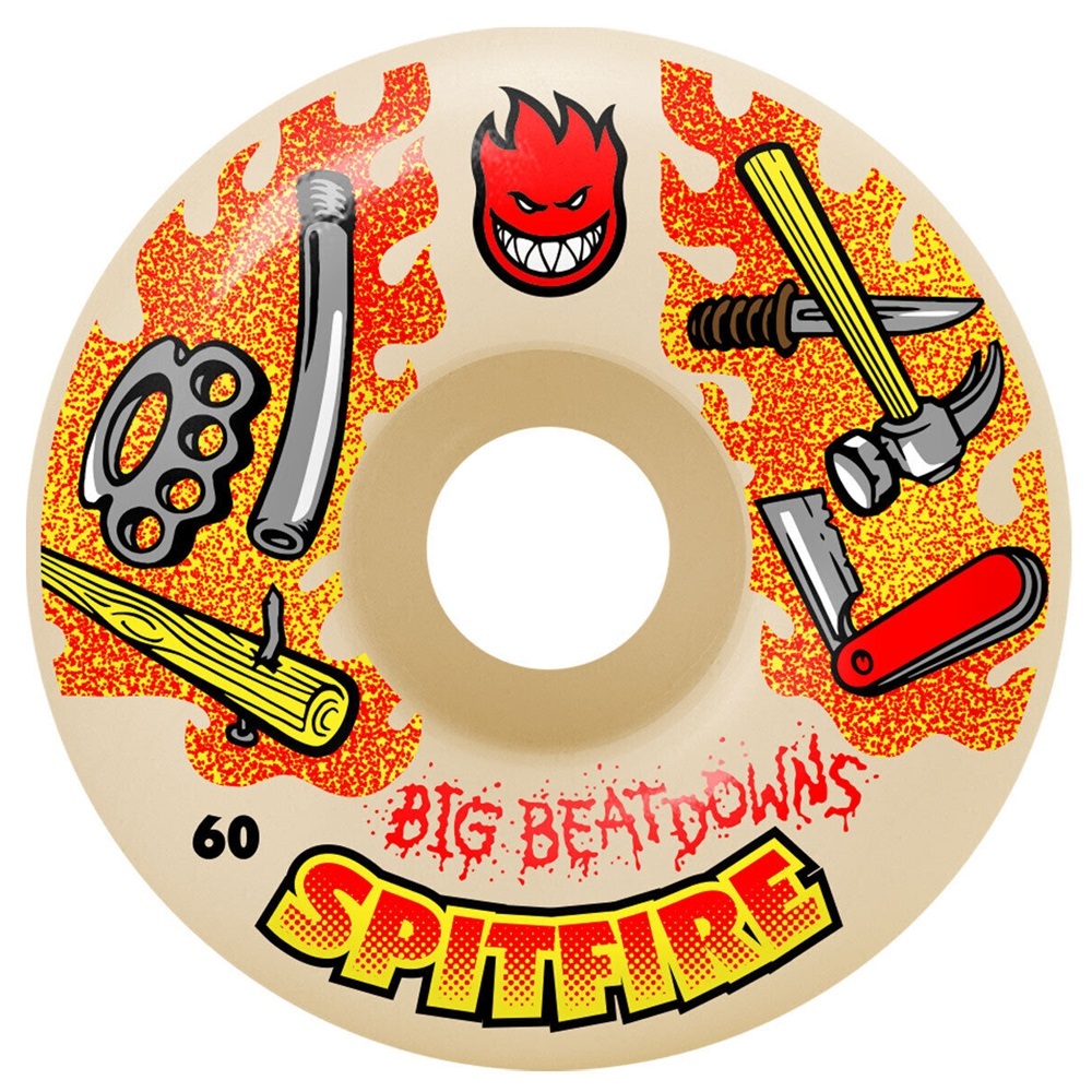 Spitfire Big Beatdowns Classic F4 99D 60mm Skateboard Wheels