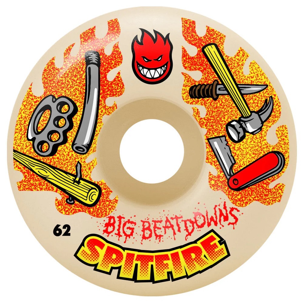 Spitfire Big Beatdowns Classic F4 99D 62mm Skateboard Wheels