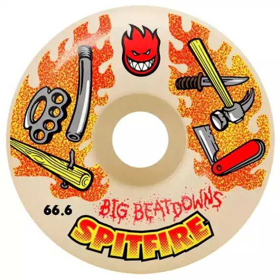 Spitfire Big Beatdowns Classic F4 99D 66.6mm Skateboard Wheels