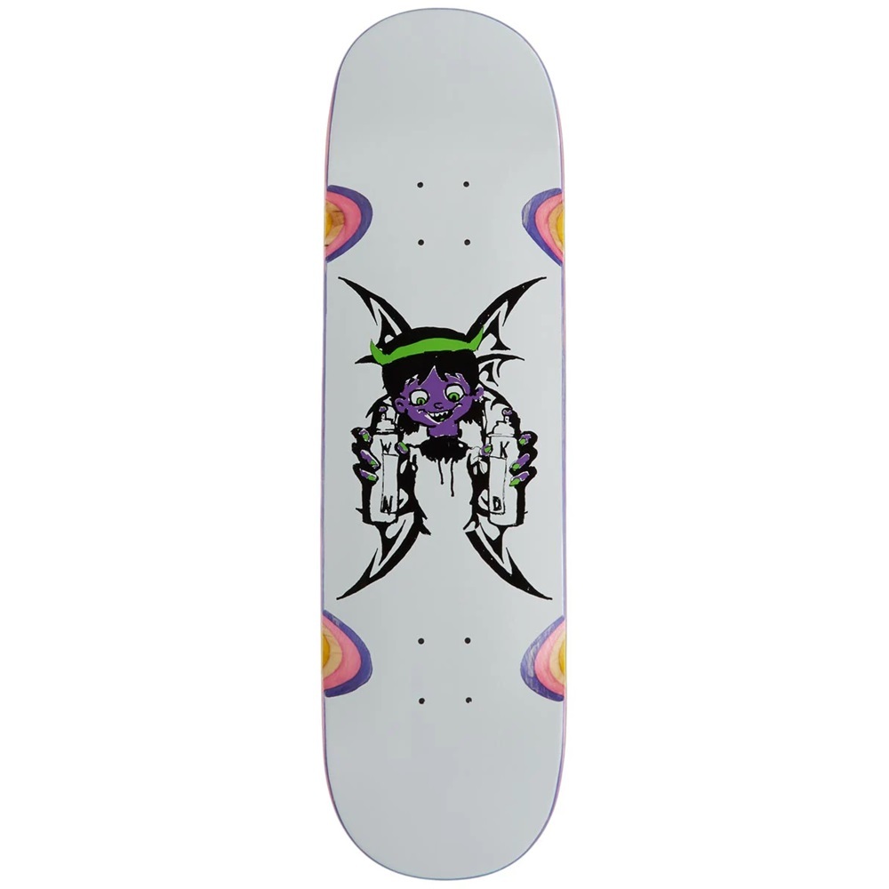 WKND Spray Logo White 8.5 Skateboard Deck