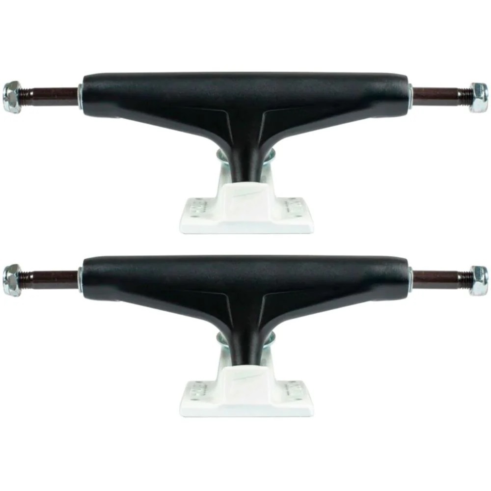 Tensor Mag Light Black White Set Of 2 Skateboard Trucks [Size: 5.00]