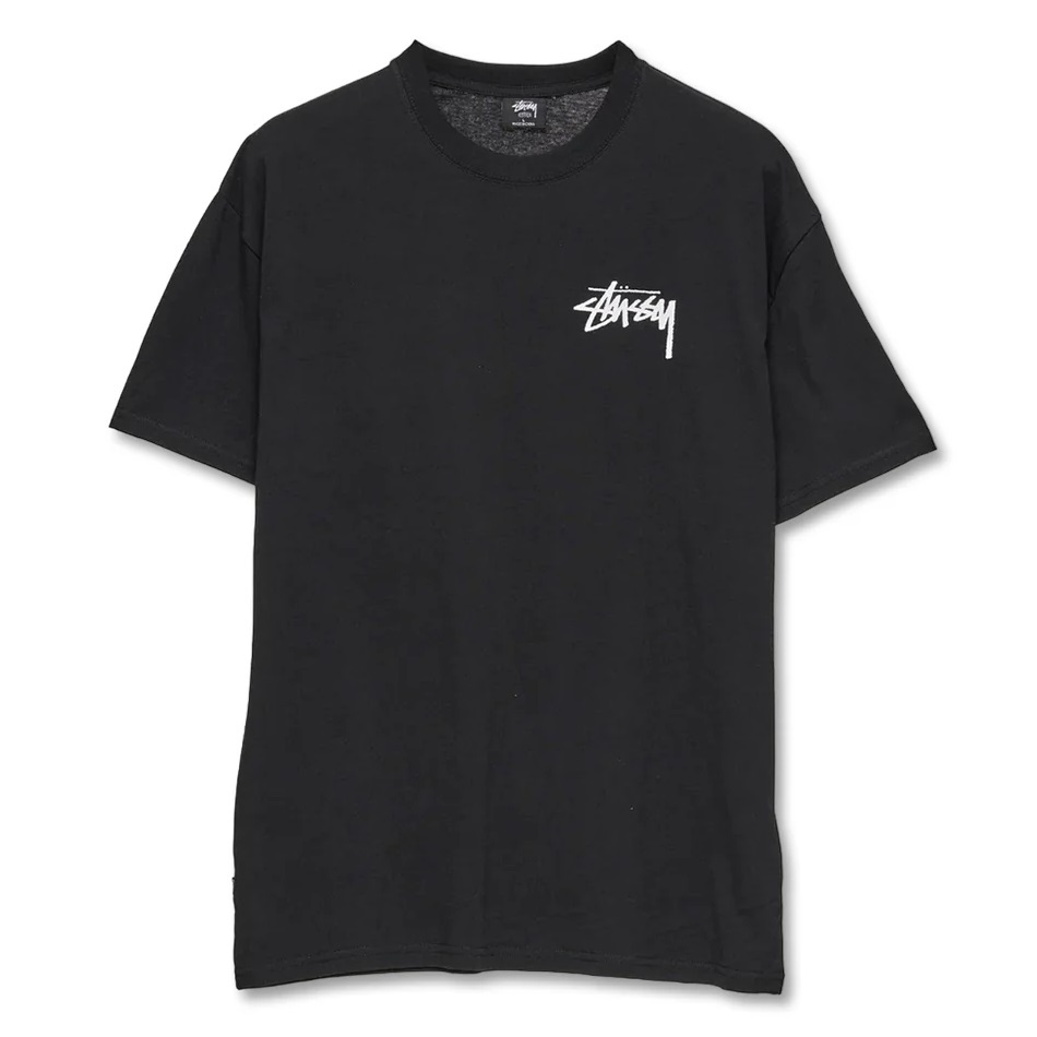 Stussy Sara Heavy Weight Pigment Black T-Shirt [Size: XL]