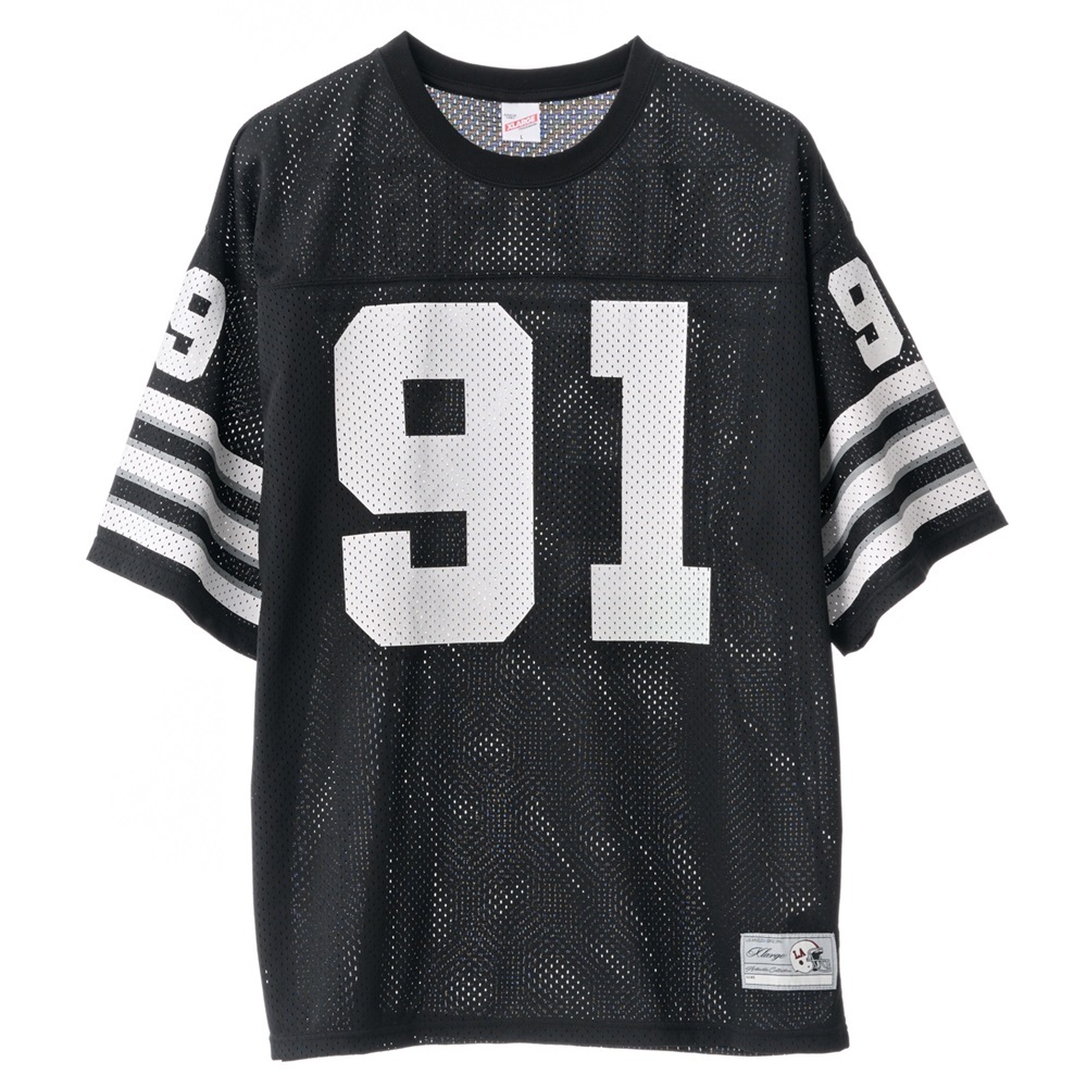 XLarge Game Black Football Jersey [Size: L]