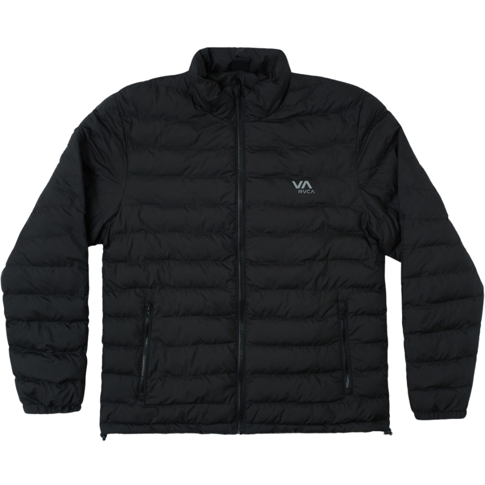 RVCA Packable Black Puffa Jacket [Size: L]