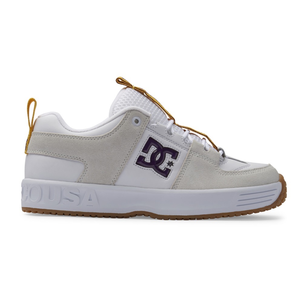 DC Lynx OG White Purple Mens Shoes [Size: US 10]