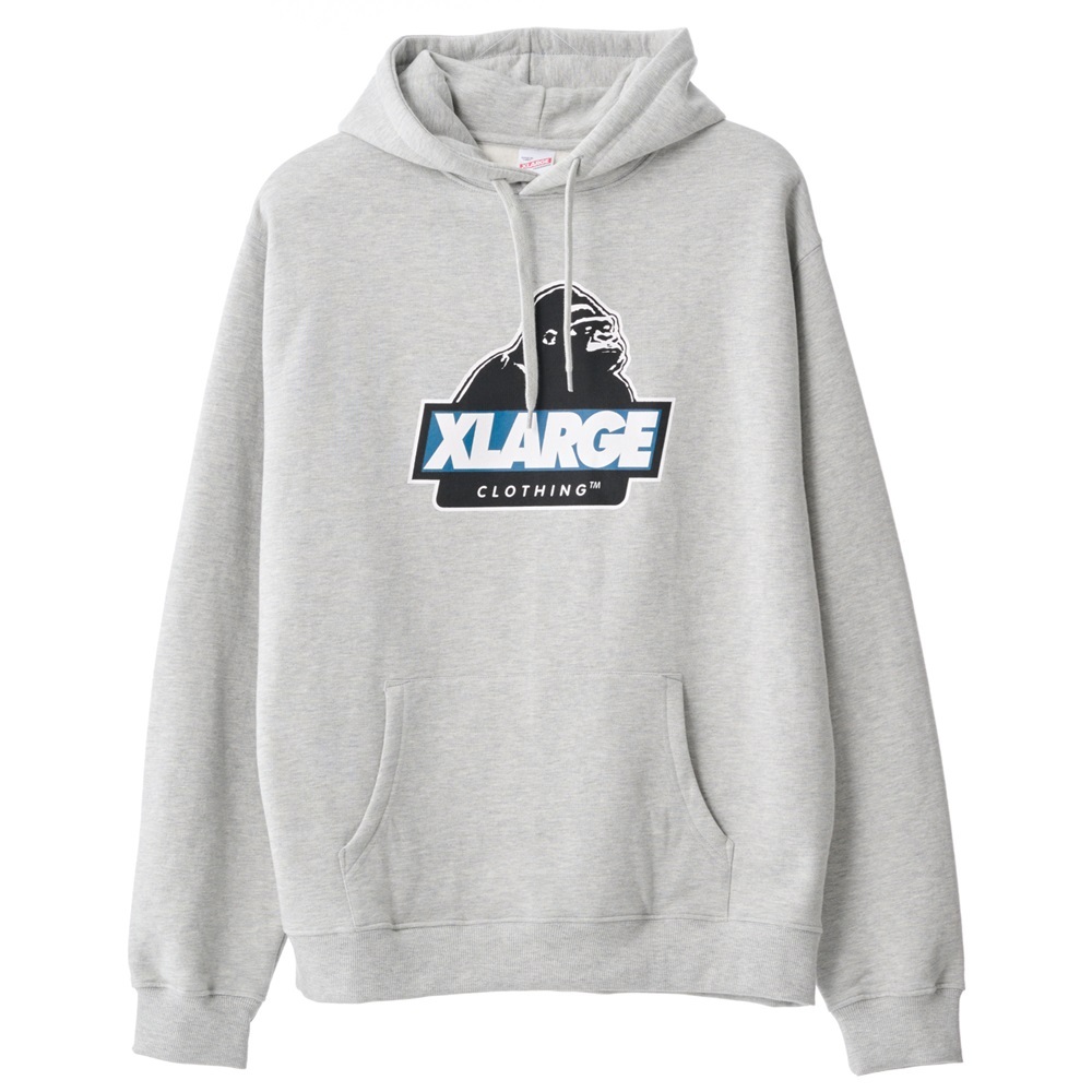 XLarge Slanted Ash Heather Hoodie [Size: XL]