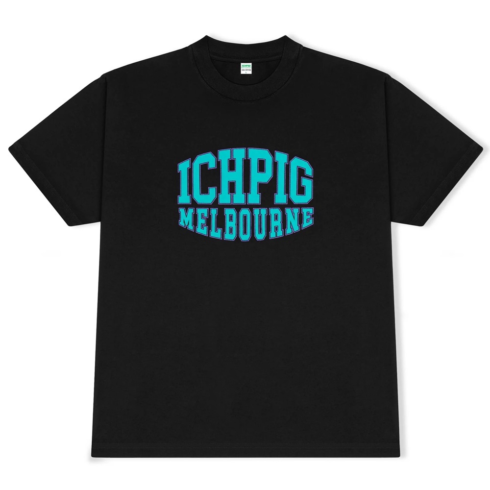 Ichpig Stadium Melb Black Ducks T-Shirt [Size: L]