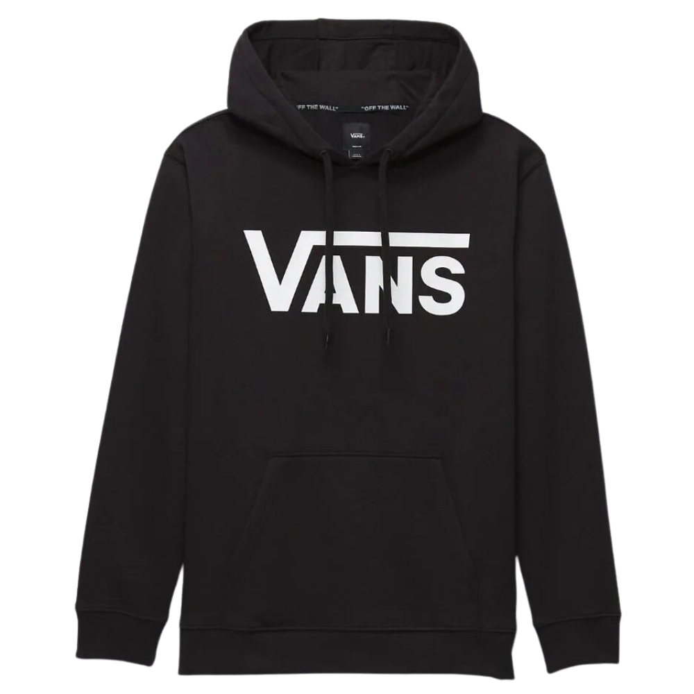 Vans Classic III PO Black White Hoodie [Size: M]