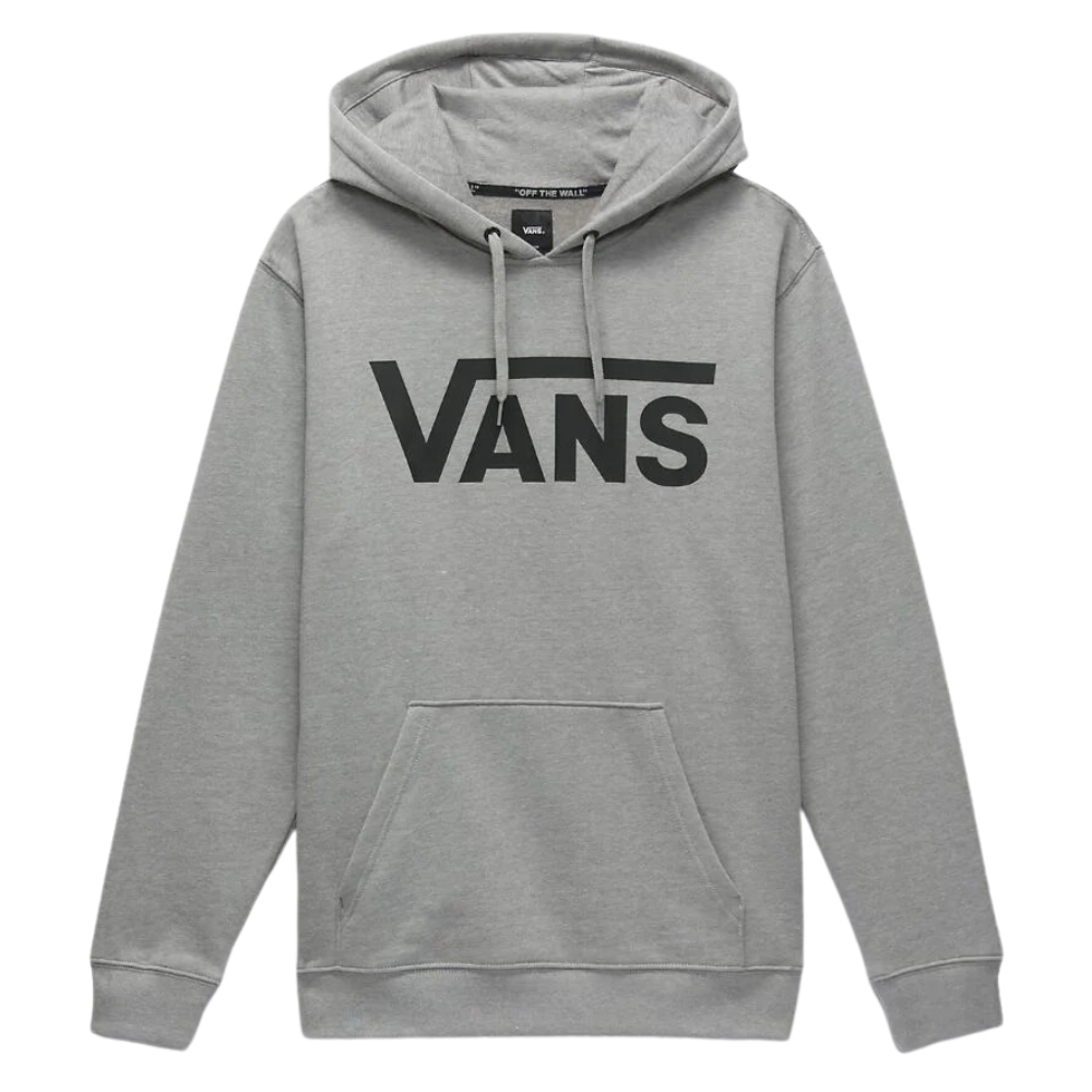 Vans Classic III PO Cement Heather Black Hoodie [Size: M]