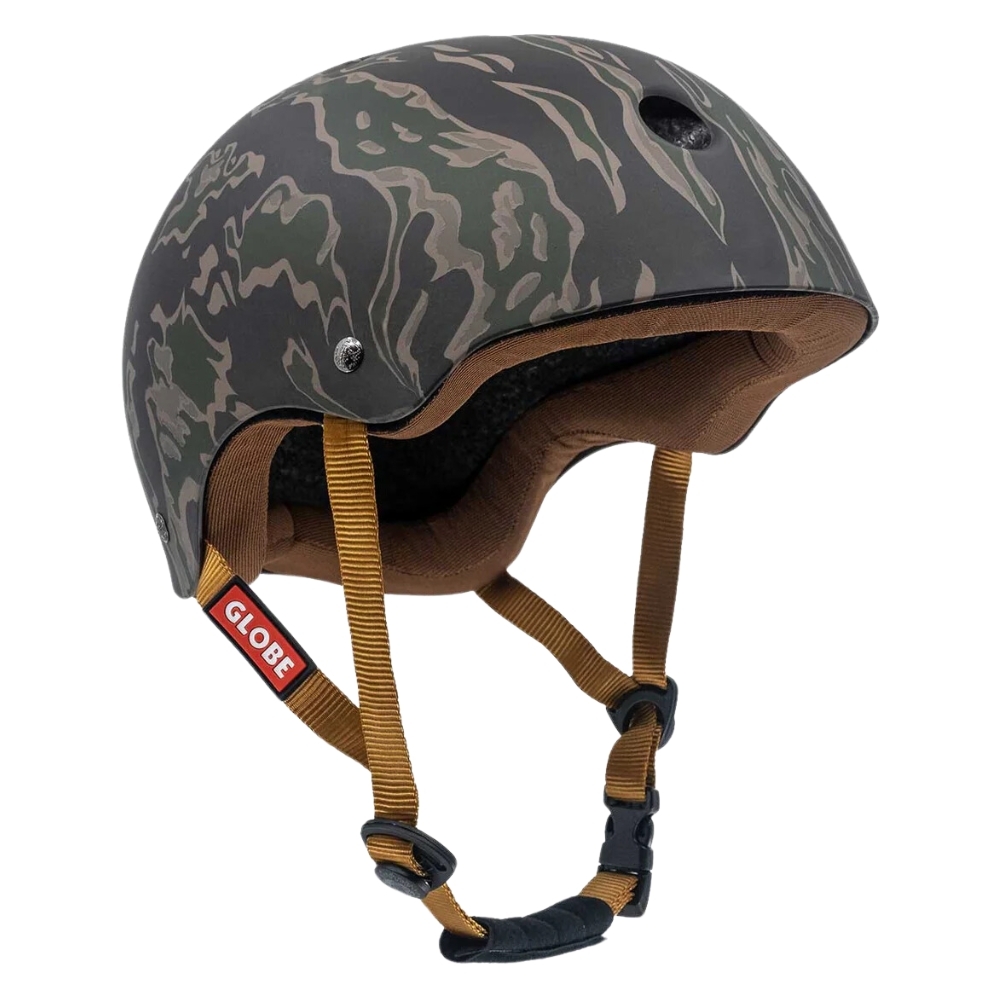 Globe Goodstock Tiger Camo Certified Helmet [Size: S-M]