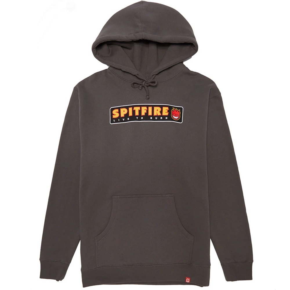 Spitfire LTB Charcoal Multi Hoodie [Size: M]