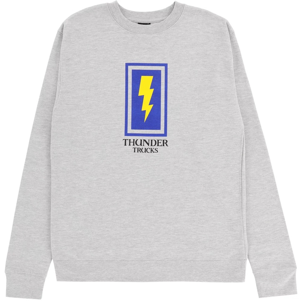 Thunder Truck Co Boxed Bolt Heather Crew Jumper [Size: M]