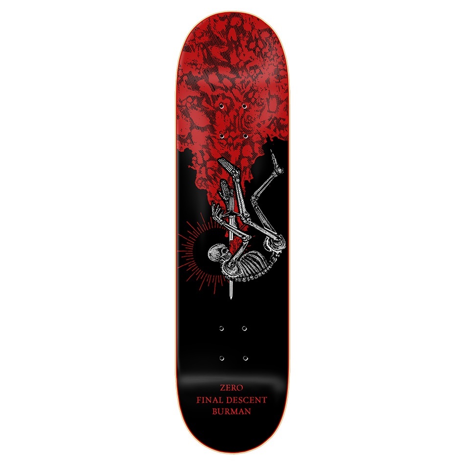 Zero Final Descent Dane Burman 8.25 Skateboard Deck