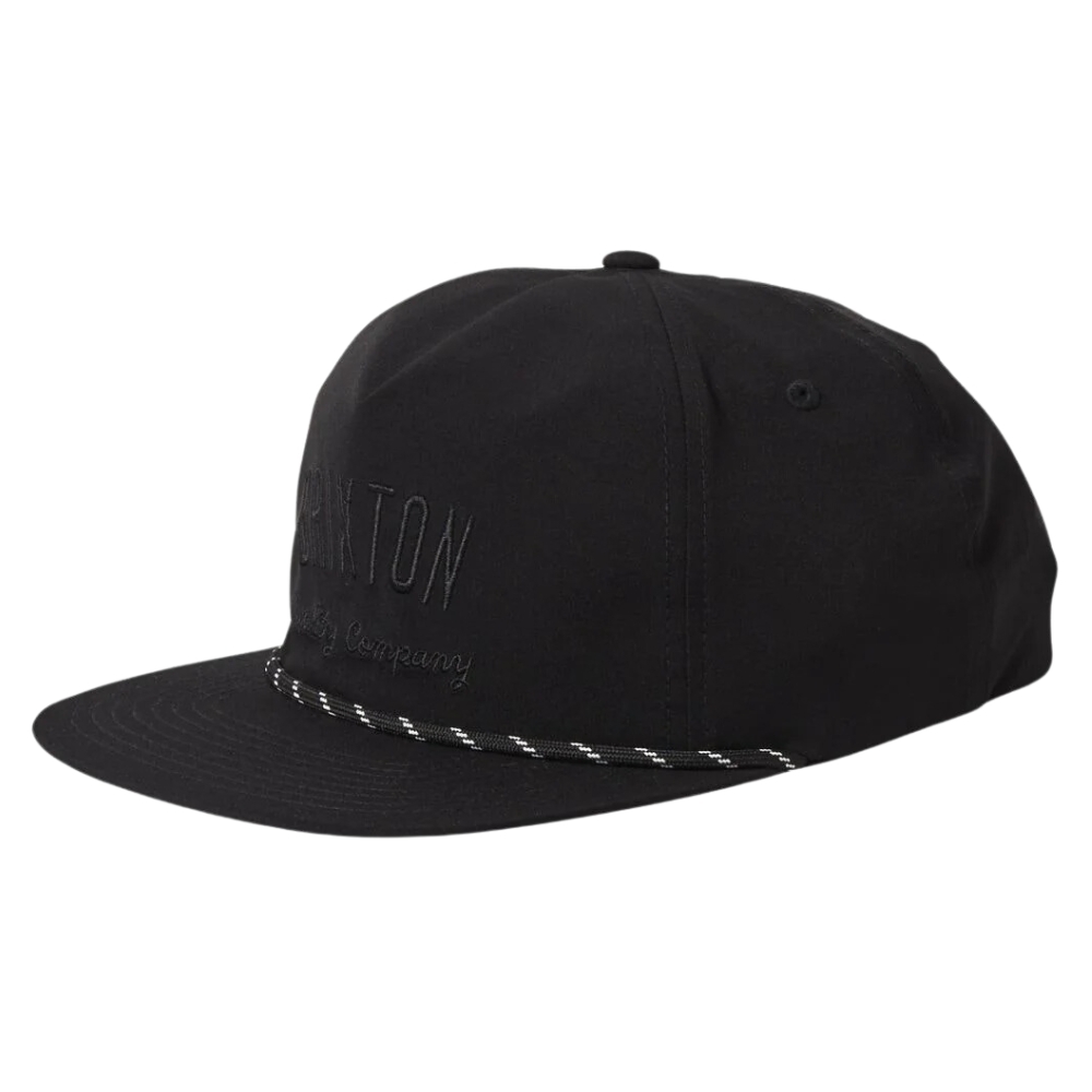 Brixton Persist MP Black Snapback Hat