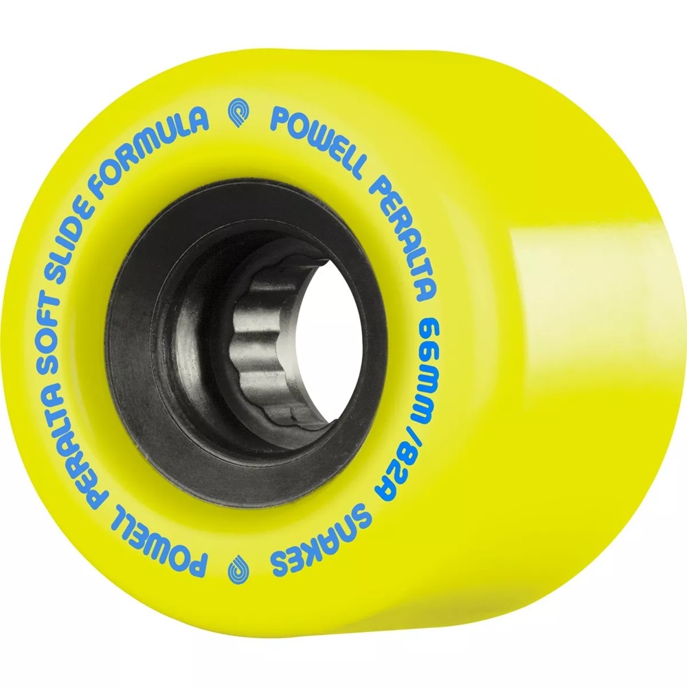 Powell Peralta Snakes Yellow SSF 82A 66mm Skateboard Wheels