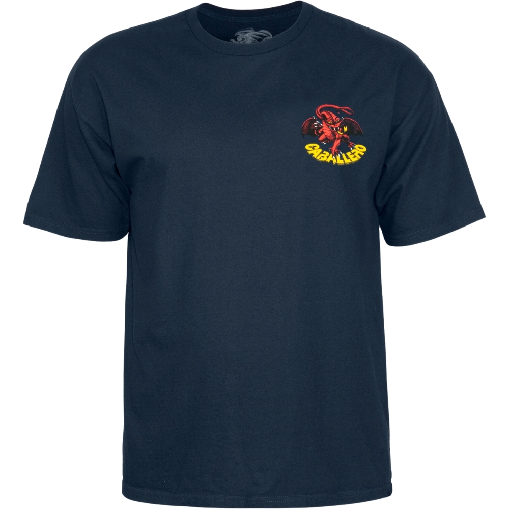 Powell Peralta Cab Dragon II Navy T-Shirt [Size: M]