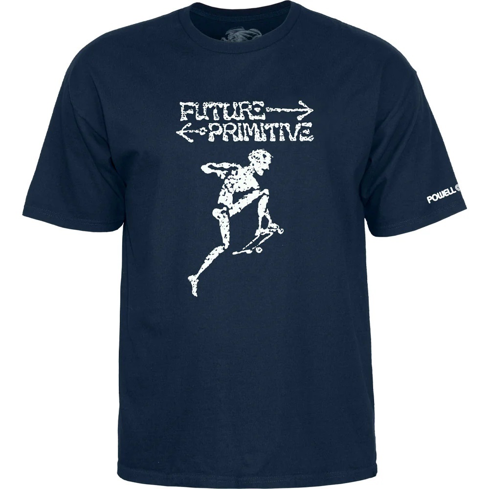 Powell Peralta Future Primitive Navy T-Shirt [Size: M]