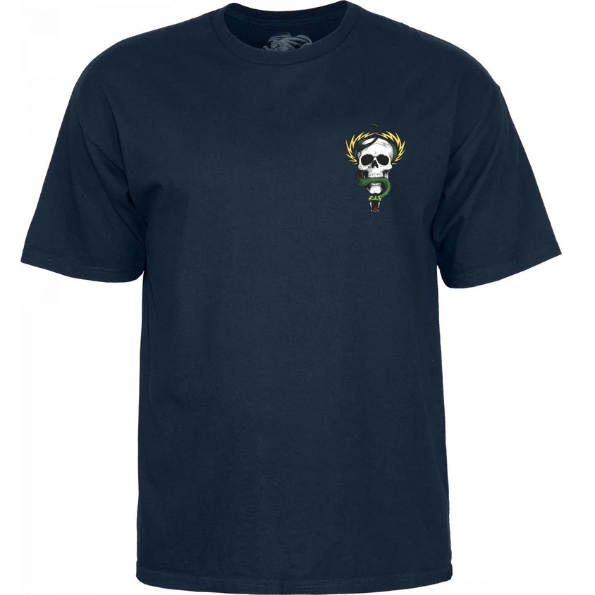 Powell Peralta Mcgill Skull & Snake Navy T-Shirt [Size: S]