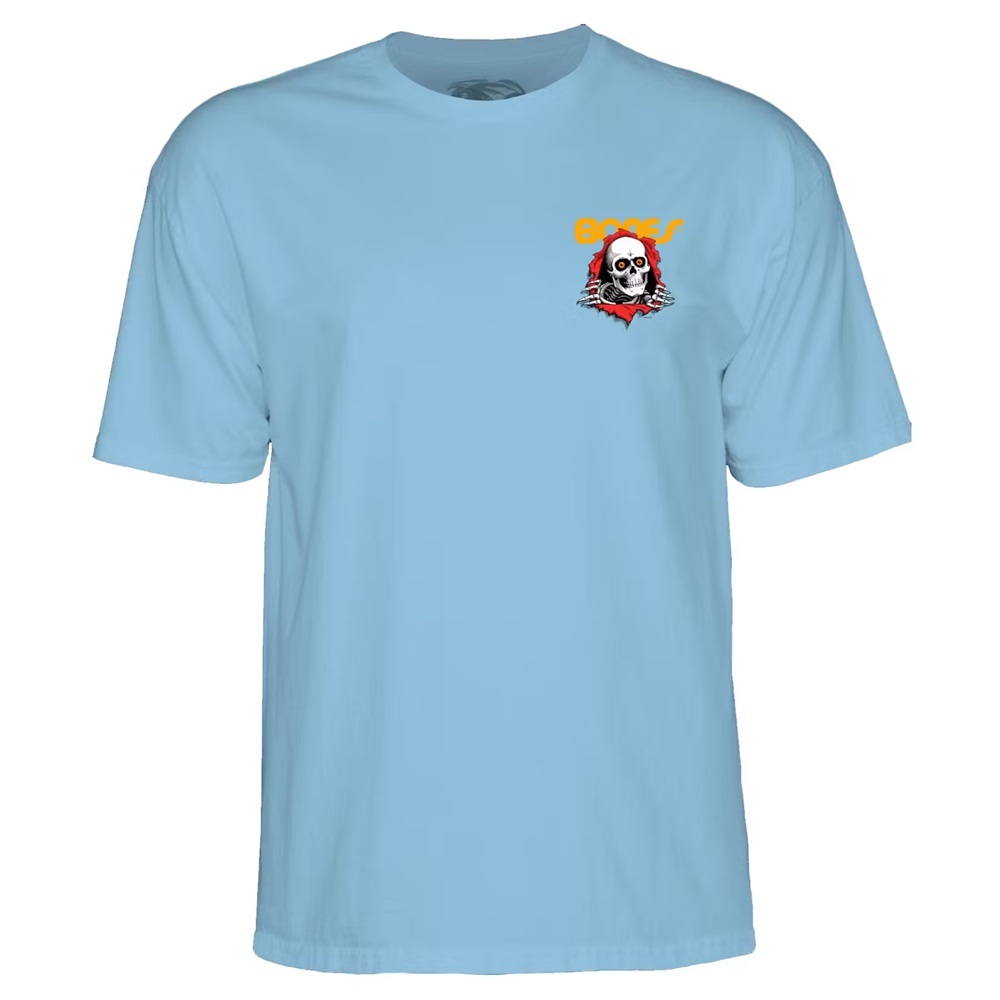 Powell Peralta Ripper Light Blue T-Shirt [Size: M]