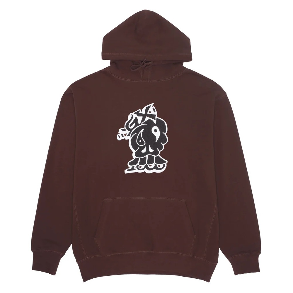 Gx1000 Mind Matter Brown Hoodie [Size: L]