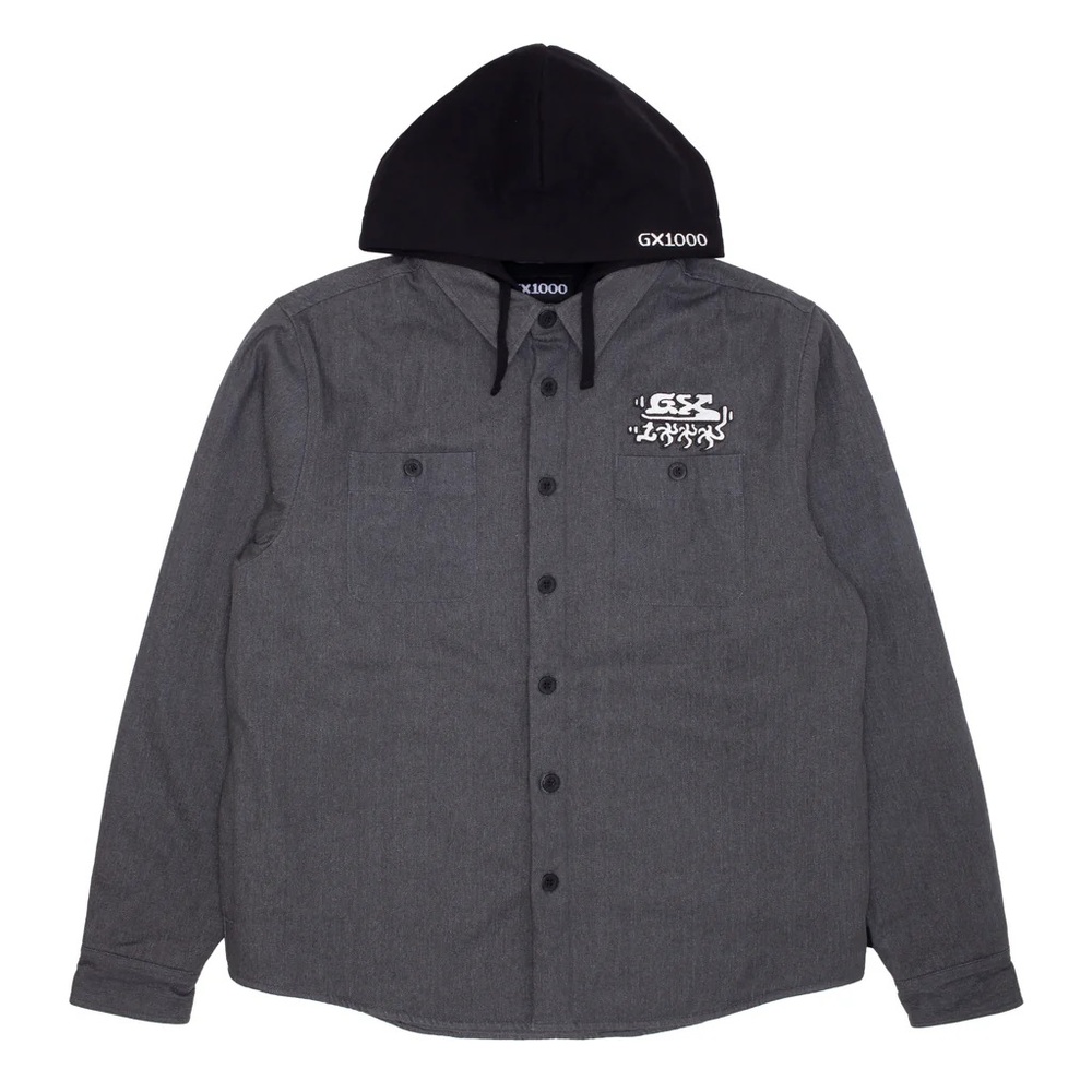 Gx1000 Denim Black Wash Jacket [Size: L]