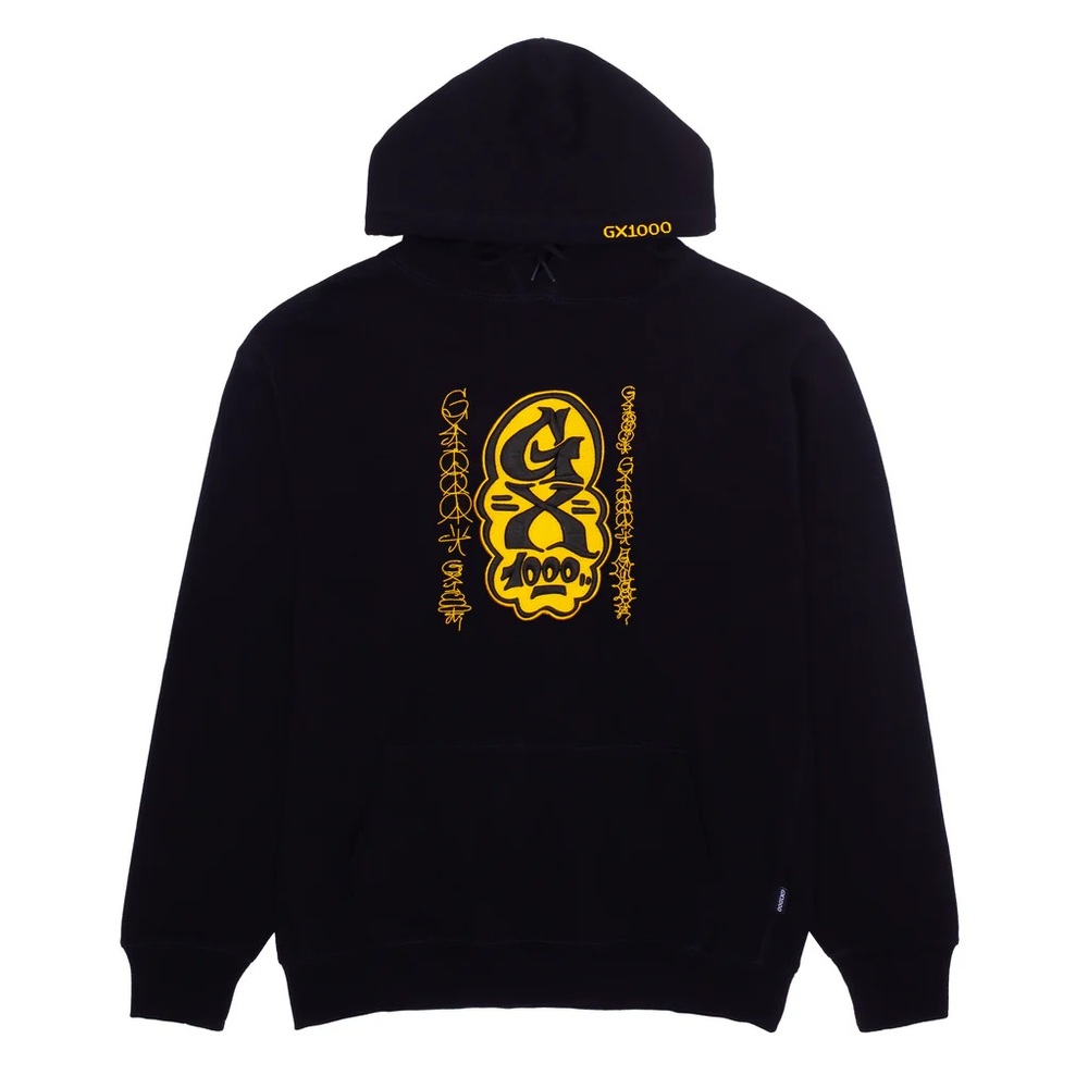 Gx1000 Sketch Black Hoodie [Size: L]