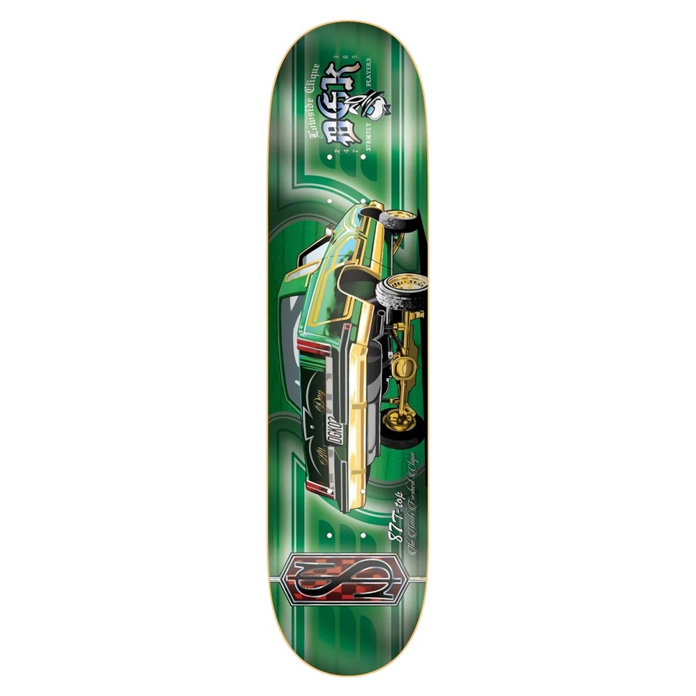 Dgk T Top Green 8.38 Skateboard Deck