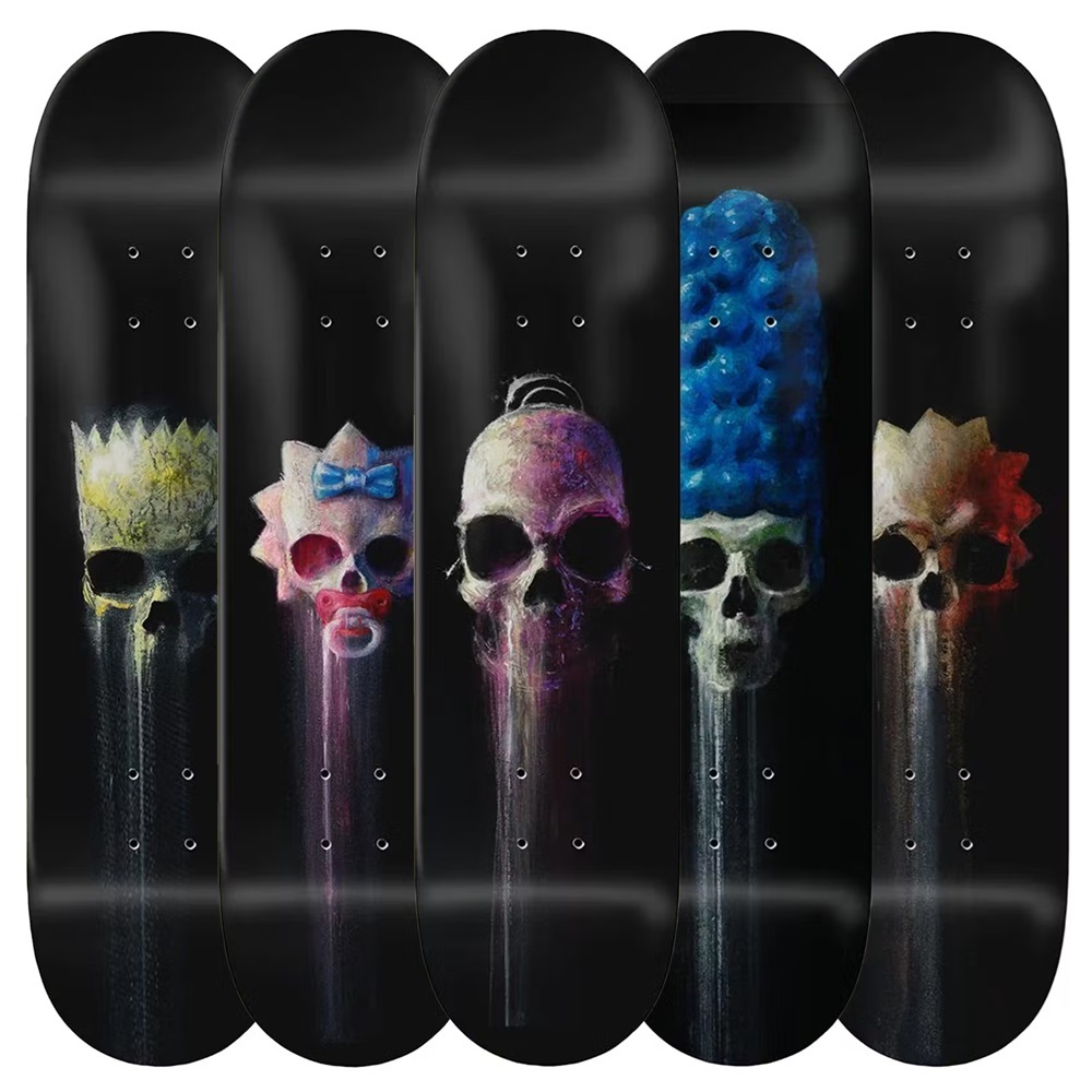 Zero Springfield Horror Skateboard Deck Set