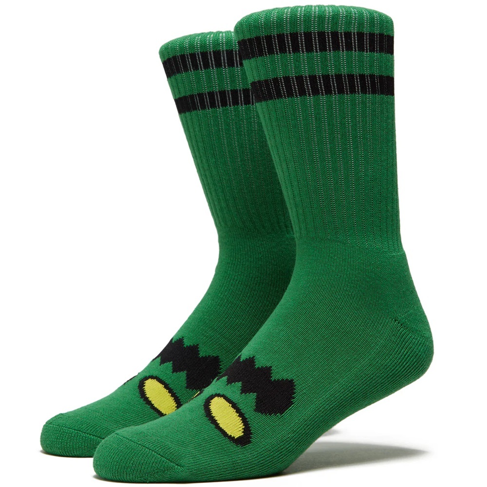 Toy Machine Monster Face Green Socks