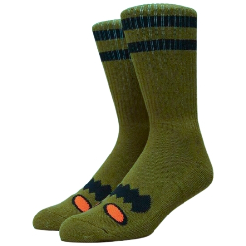 Toy Machine Monster Face Moss Socks