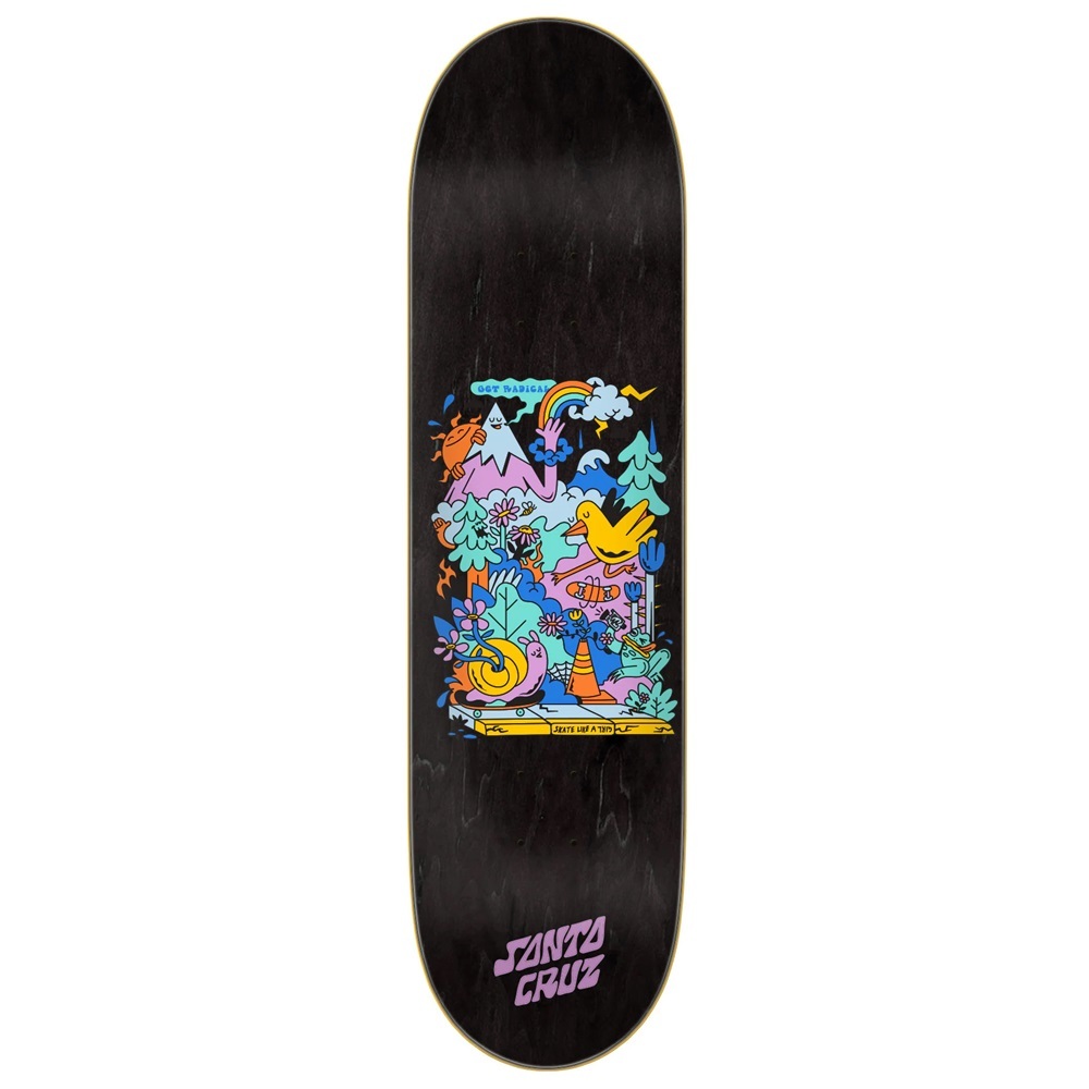 Santa Cruz Skate Like A Girl 8.0 Skateboard Deck