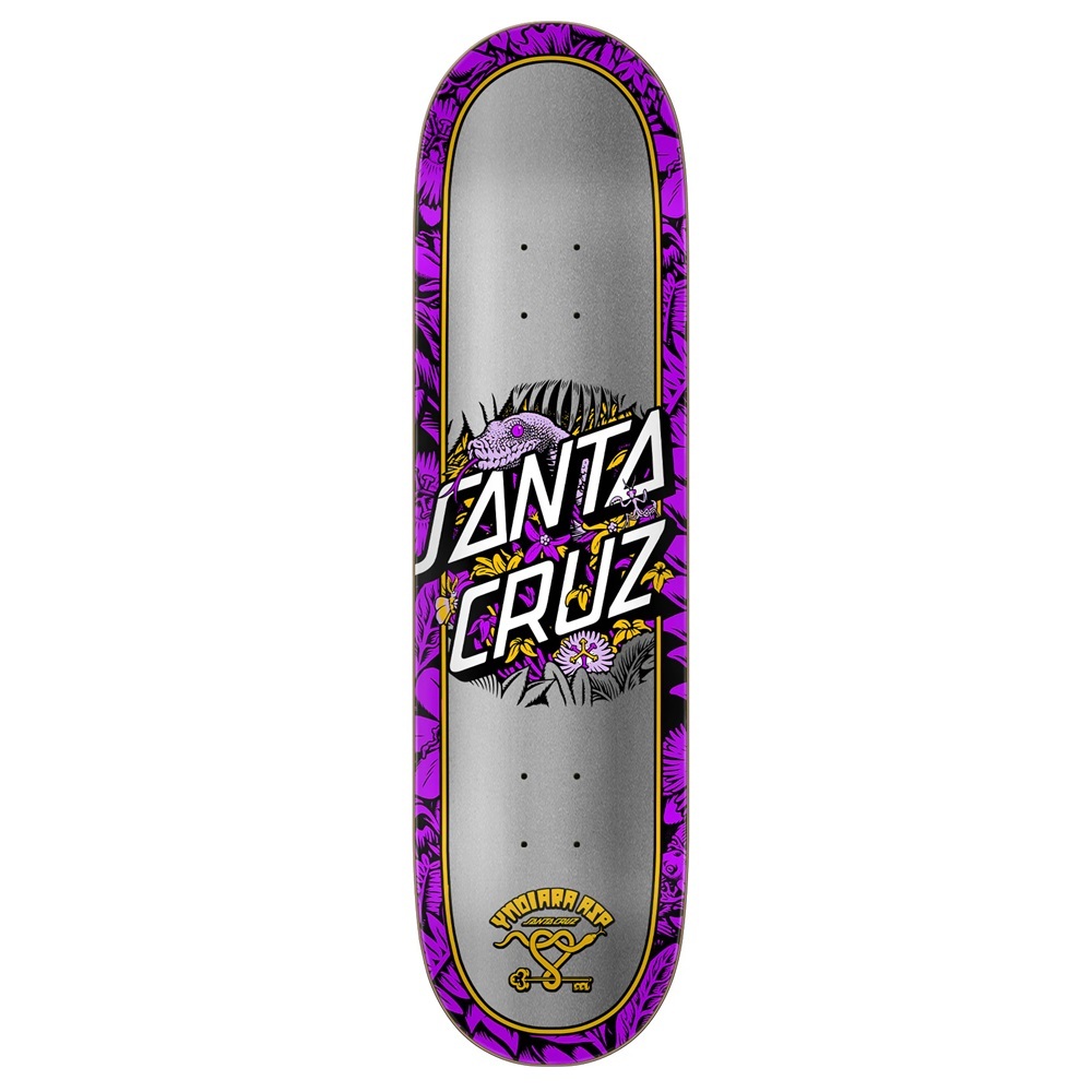 Santa Cruz Asp Flors Dot VX 8.25 Skateboard Deck